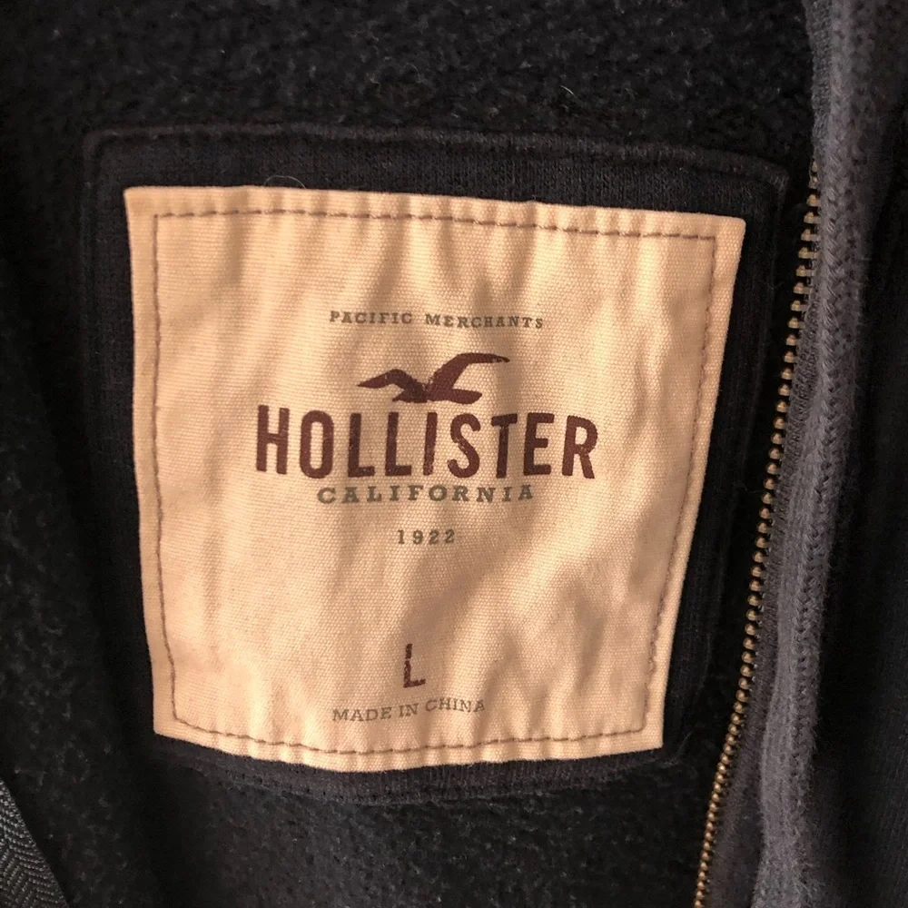 Hollister Jacket Navy Blue and White Beach Relay - Picture 3 of 5